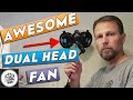 Dual Head Car Fan | Car Fan Unboxing | Road Trip Essentials 2020 For RV | Can Fan Review