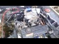 Modified Proton Iswara 4G13 1 3L Engine with Supercharger and AMR500 Carburator, boost at 0 5 bar