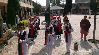 Opening ceremony District Sports tournament 2022 Abbottabad. Band party performance