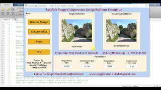Huffman Image Compression Using Huffman Technique | With Source Code | Image Compression Matlab Code
