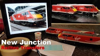 New Junction - Applying Railtec LNER Transfers | Virgin Class 91