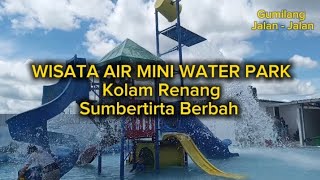 WISATA AIR jalan jalan hemat di mini waterpark Berbah Sleman Yogyakarta