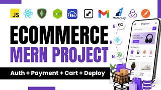 MERN Stack E-Commerce Project - JWT Auth, Redux, Payments, Cart & Deployment | Razorpay + Cloudinary