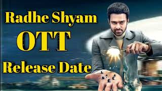 Radhe Shyam Ott Release Date | Radhe Shyam Ott Release on Amazon Prime April 2nd 2022 | Radhe Shyam