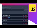 Build a Todo list app in HTML, CSS & JavaScript in 2024  | JavaScript for Beginners tutorial