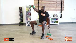 Full Body Chair Workout Made To Burn Fat