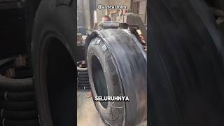 Scrap Tire Restoration Process #shorts