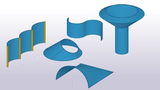 Create concrete lofted slabs in Tekla Structures