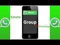 How To Create WhatsApp Group in iPhone