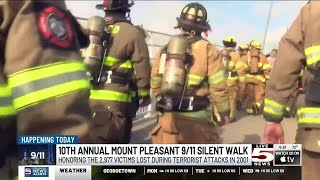 VIDEO: 10th annual 9/11 Silent Walk honors the fallen