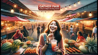 Gather Fair 卡溜找美食 in Kuching Sarawak | Kuching Live | 马来西亚美食