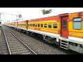 india s first antodaya 22878 down ers hwh antodaya express blasting at nalpur with ed wap4 22669...