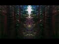 floating through breathing woods 🌿1 hour trippy nature visuals 4k🌿