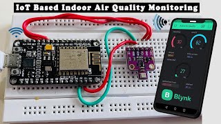 IoT Based Indoor Air Quality Monitoring Using BME680 and ESP8266