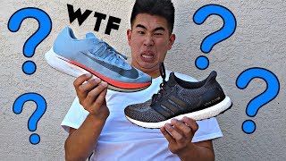 CAN THESE NIKES BEAT THE ULTRABOOSTS?? Nike Zoom Fly VS. Adidas Ultraboost!