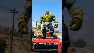Angry Hulk And Daddu Hulk Fight Against Red Hulk And Big Yeti 😱 #shorts