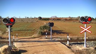 Spoorwegovergang Siete Aguas (E) // Railroad crossing // Paso a nivel