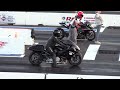 nitro hayabusa vs h2 ninja and gsxr motorbikes drag racing