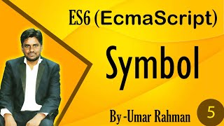 5.JavaScript Symbols | JavaScript Tutorial In Hindi | EcmaScript 6 Tutorial | #acesoftechacademy