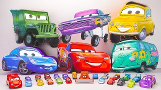 Disney Pixar Cars Unboxing Review | Lightning McQueen, Ramone, Guido, Mack, Doc Hudson,Cruz Ramirez