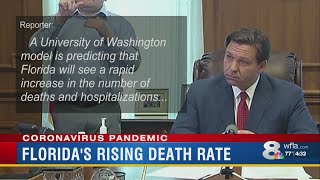 When will the coronavirus peak in Florida?