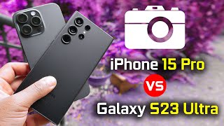 iPhone 15 Pro Max vs Samsung S23 Ultra - 4k Camera Comparison
