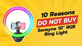 DON'T BUY Sensyne 10'' RGB Ring Light Until You Watch This! 😱💡