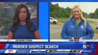 Murder suspect search