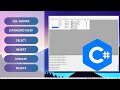 C# Tutorial The Easy Way Connect Database ~ CRUID SQL Server Using DataGridView ~ DGV.Utils Library