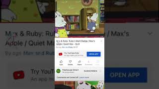 Ruby (gasps) max and ruby theme song on radio TikTok