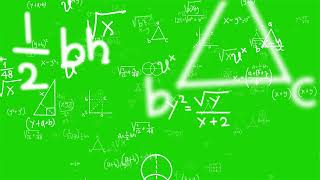 MATH EQUATION GREEN SCREEN 4K #4k #greenscreen #videoediting #cinema