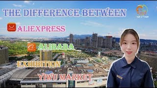 Do you Know Some Differences Between Aliexpress & Alibaba & Exhibition & Yiwu Market?