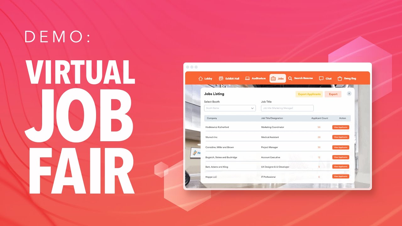 How To Host An Engaging Virtual Job Fair Youtube