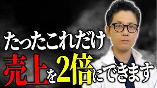 サロン・鍼灸院経営者必見！簡単に売上を２倍にする売上の公式完全攻略