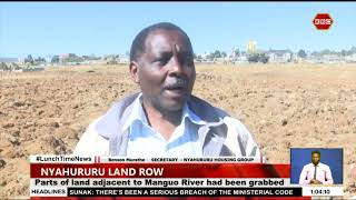 Traders in Nyahururu laud government for saving public land