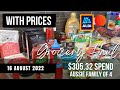 GROCERY HAUL with PRICES | AUSTRALIA | Coles & Aldi | August 2022