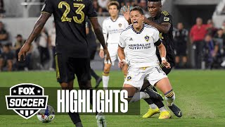 L.A. Galaxy vs. LAFC | MLS Cup Playoffs Highlights | FOX Soccer