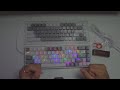 REDRAGON CASTOR K631 65% UNBOXING #redragon #asmr #keyboardasmr #typing #unboxing #tech