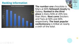 IELTS Writing Task 1 Grammar: Lesson 7 Ranking Information