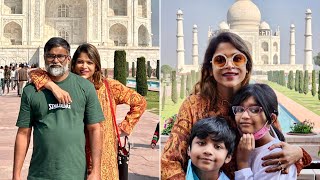 Director Selvaraghavan Family Vacation to Taj Mahal🥰 ~ Selvaraghavan Birthday 🥳 with Kids