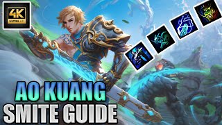 AO KUANG SMITE GUIDE! Abilities Builds and Roles