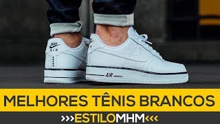 7 tênis brancos masculinos que você TEM QUE TER | Moda Masculina