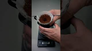 A quick and concise version of our single pour coffee brewing method! Strong and tasty coffee fast!