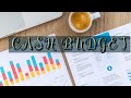 cash budget (working capital, financial Management)