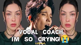 VOCAL COACH FIRST TIME REACTION TO DIMASH QUDAIBERGEN DAYBREAK BASTAU 2017