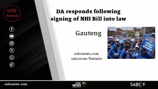 DA responds following signing of NHI Bill into law