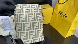 Stunning high end FENDI Small Mon Tresor bucket bag dupe luxury designer purse unboxing