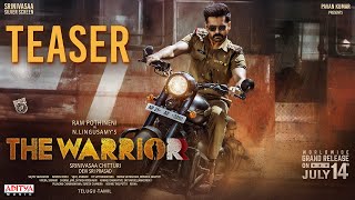 The Warriorr -  Official Teaser | Ram Pothineni | Lingusamy | Krithi Shetty | Devi Sri Prasad