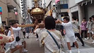 令和元年　お祭り散歩　品川　荏原神社　神輿渡御　2019.6.8