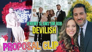 DUGGAR UPDATE!!! Jeremy Vuolo Calls Jim Bob Duggar’s Beliefs ‘Devilish’! Jason Shares Proposal Clip!